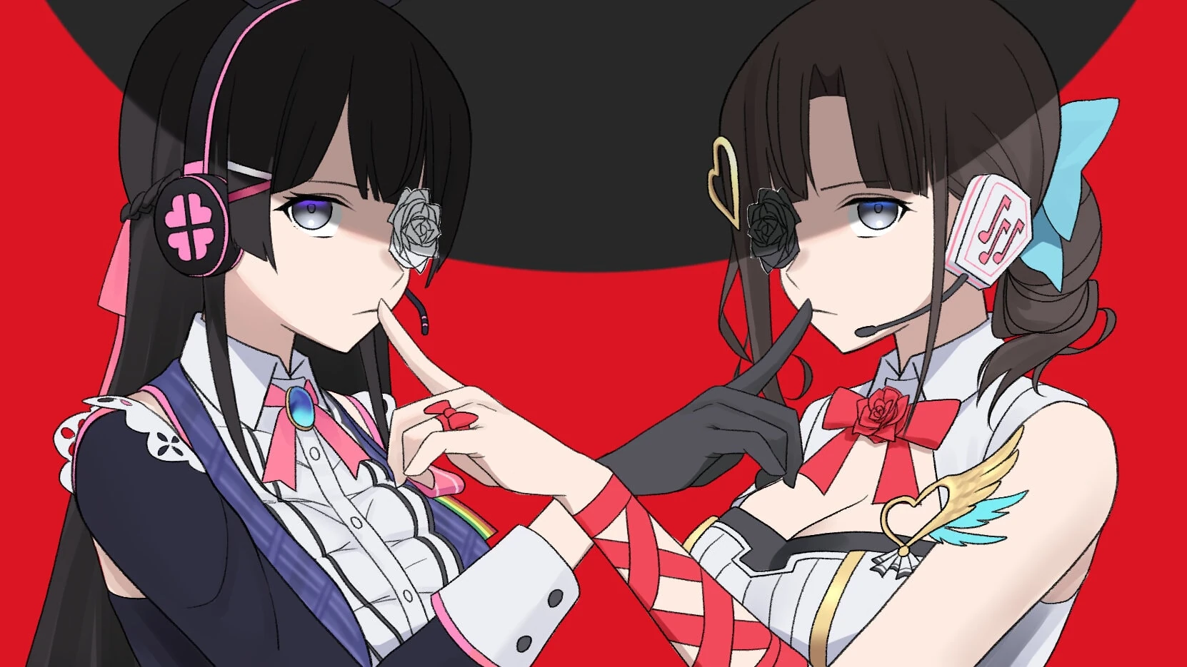 Mito and Utako Identity Illustration<br>by Ivumemu