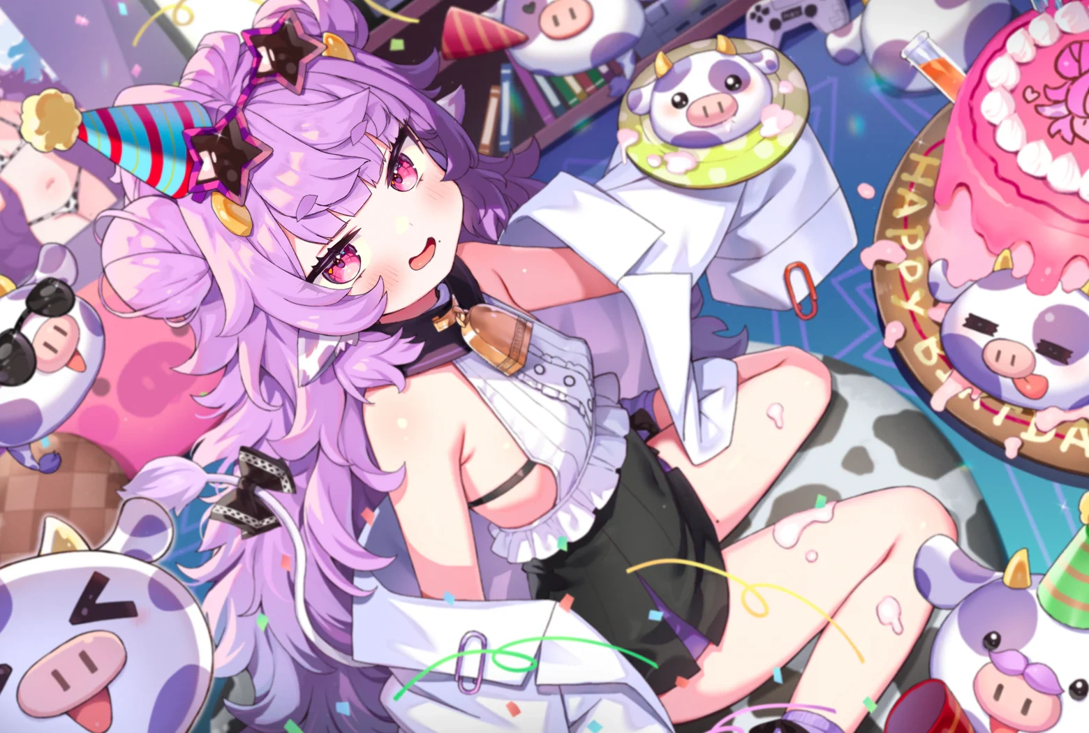 2024 Birthday Illustration<br>by Utsusumi Kio