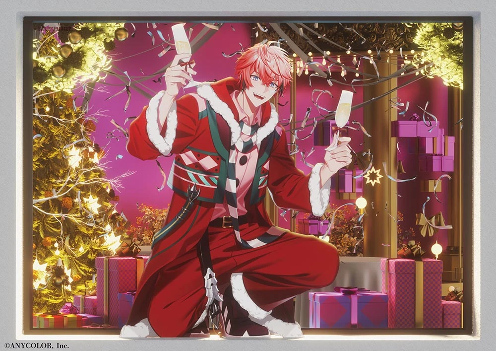 "FIND NIJISANTA"<br>Illustration by Yuuya