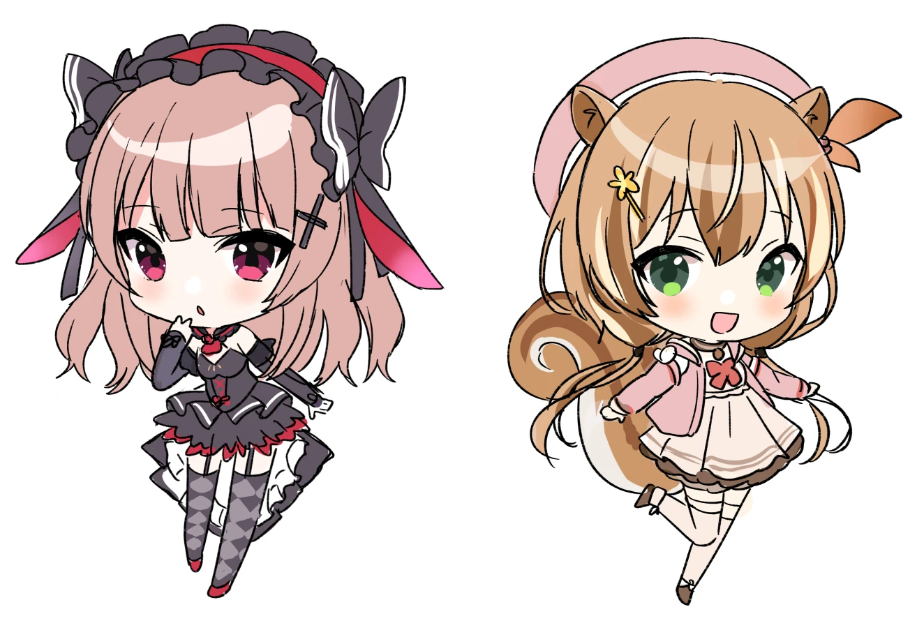 Kujo Mashiro and Risu<br>by Yatomi