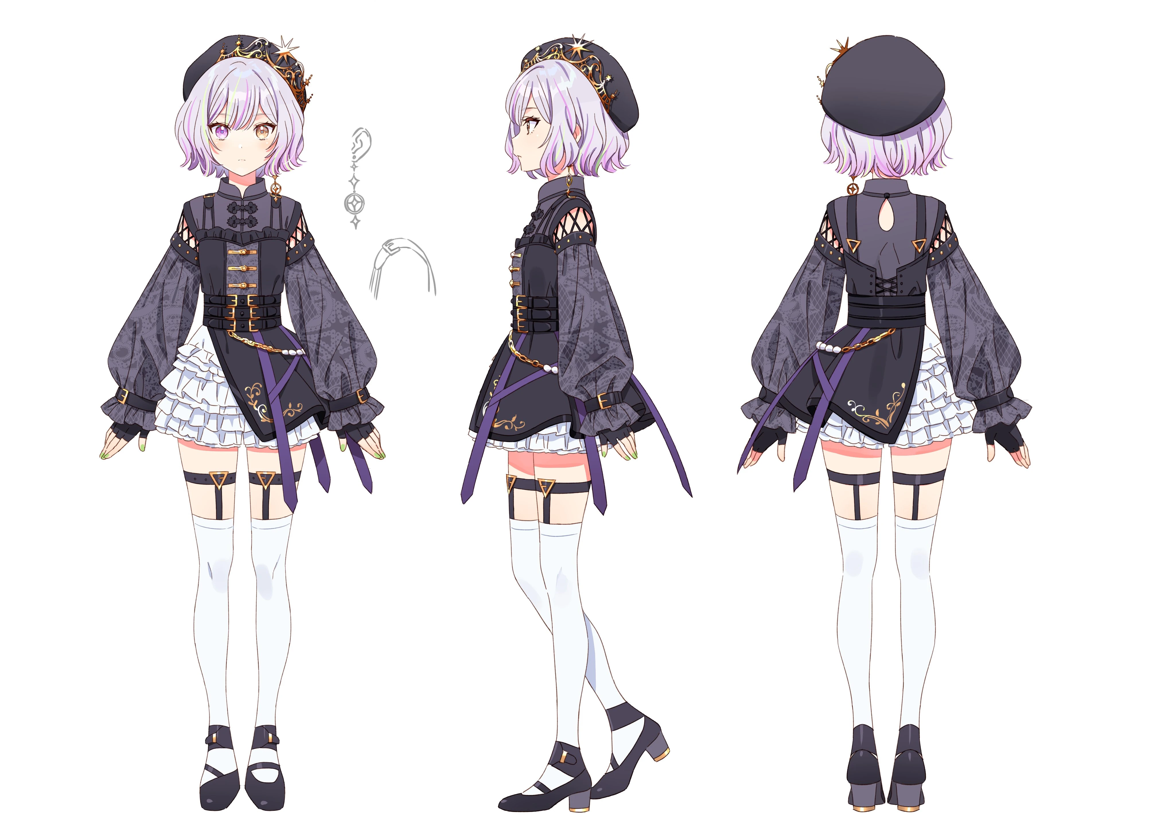 3D Reference Sheet 1<br>by Hechima