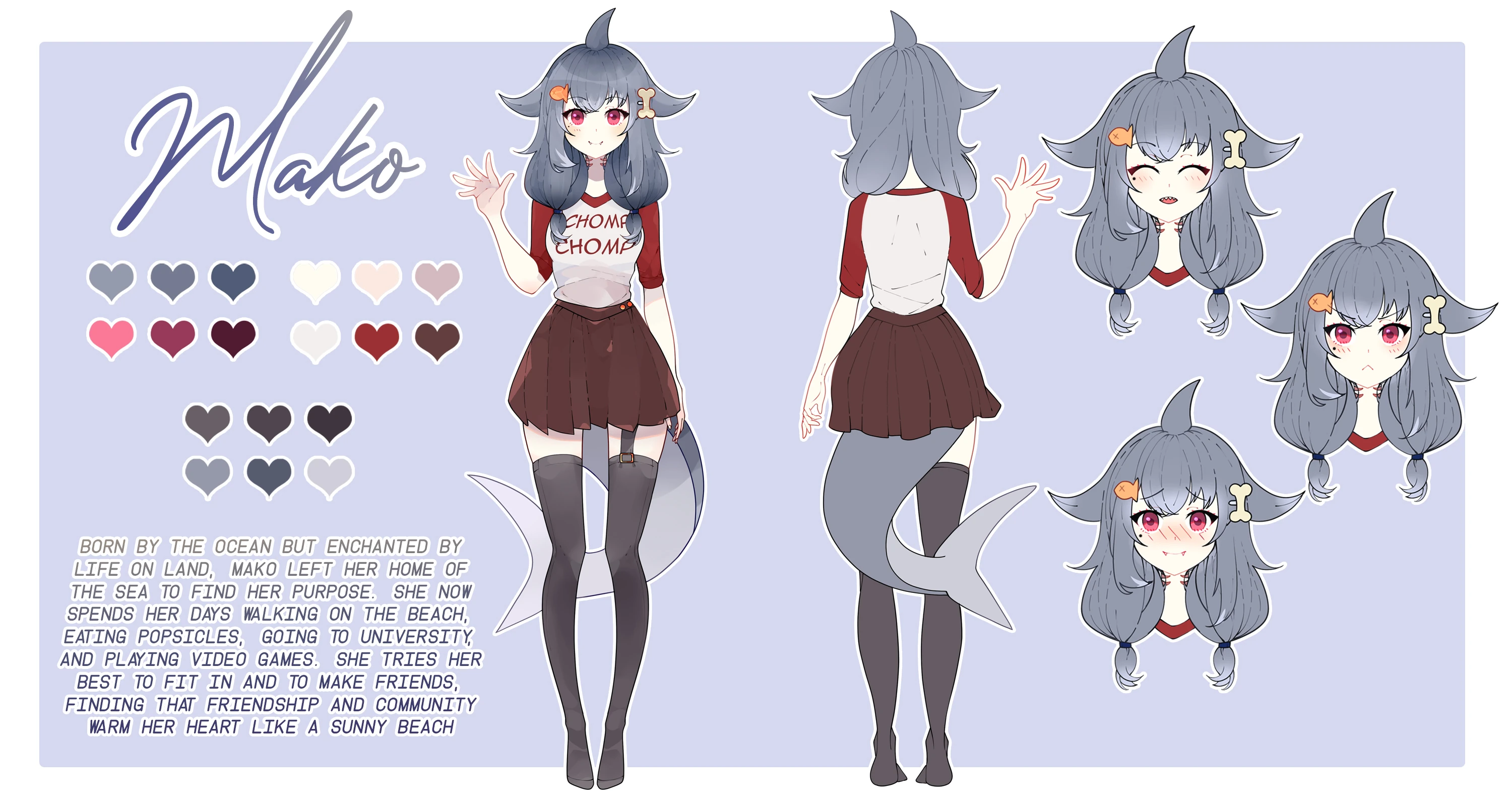 Reference sheet<br>by Sllushee