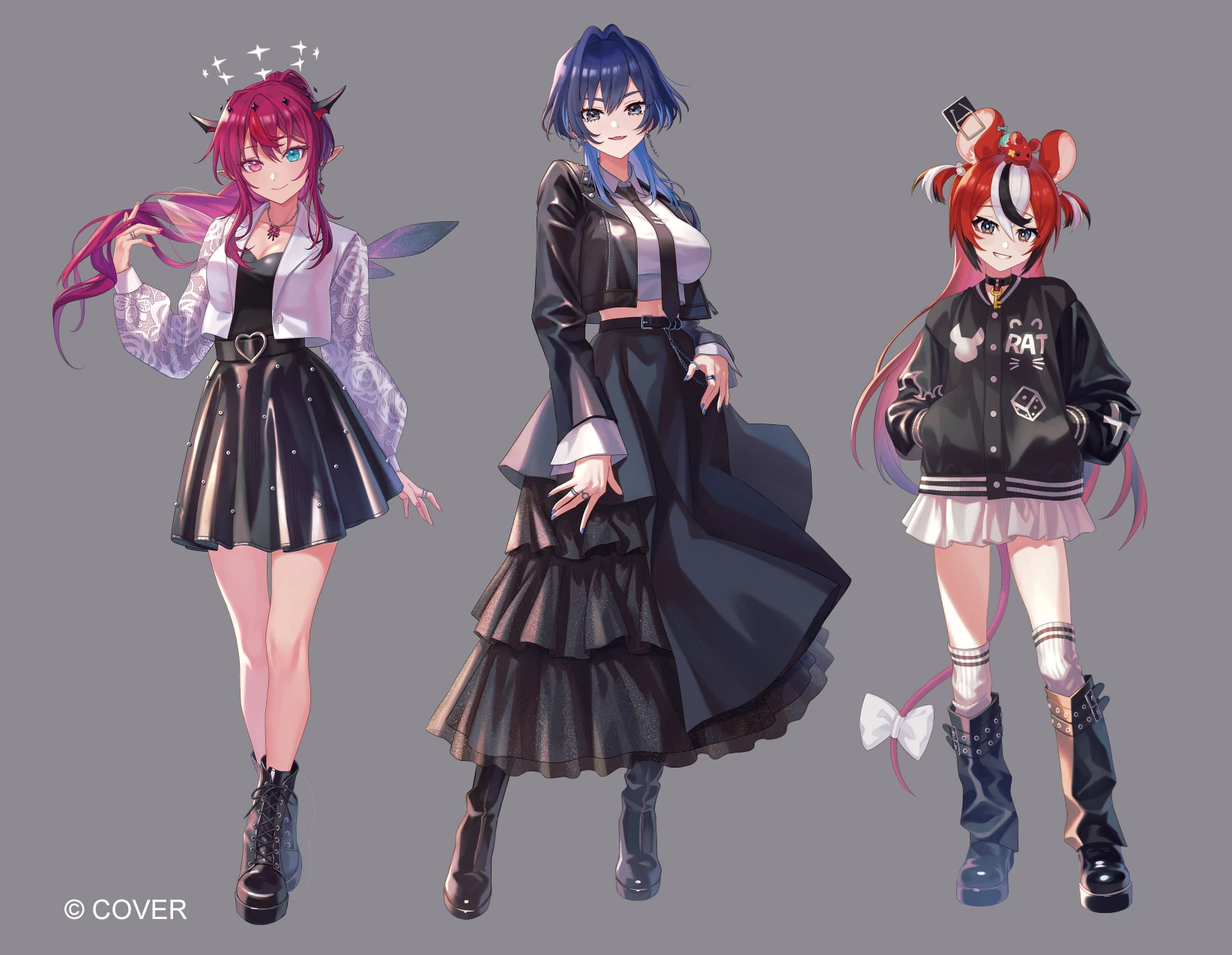 hololive English In Monotones Merch by Ryuko Sawada