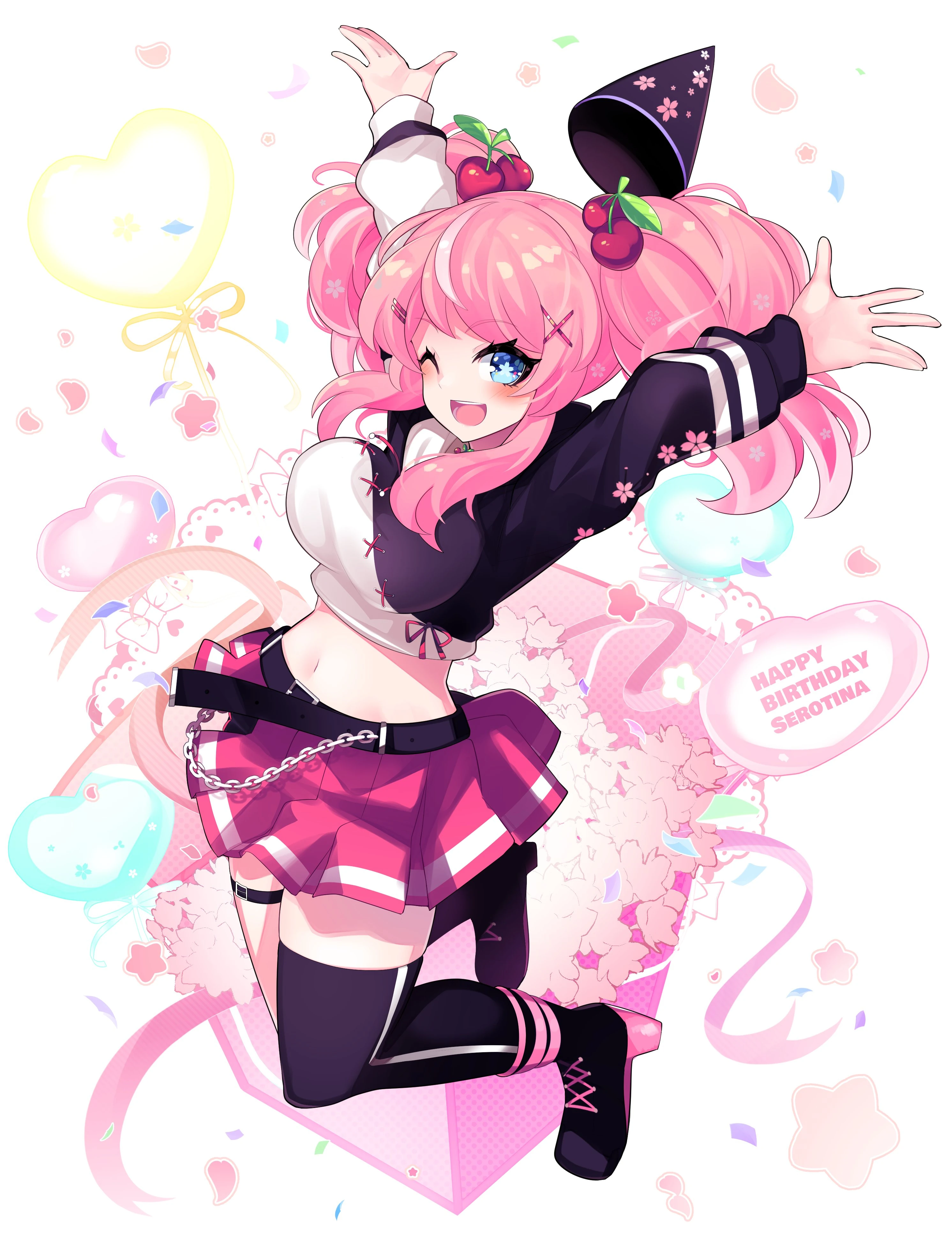 2021 Birthday Illustration by akAgi