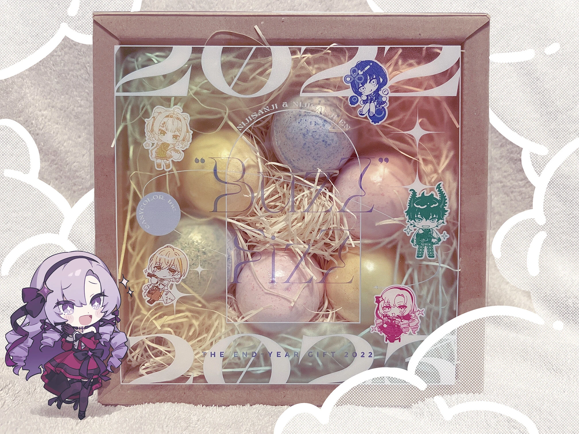 ANYCOLOR Year-End Gift Illustration<br>by U-suke