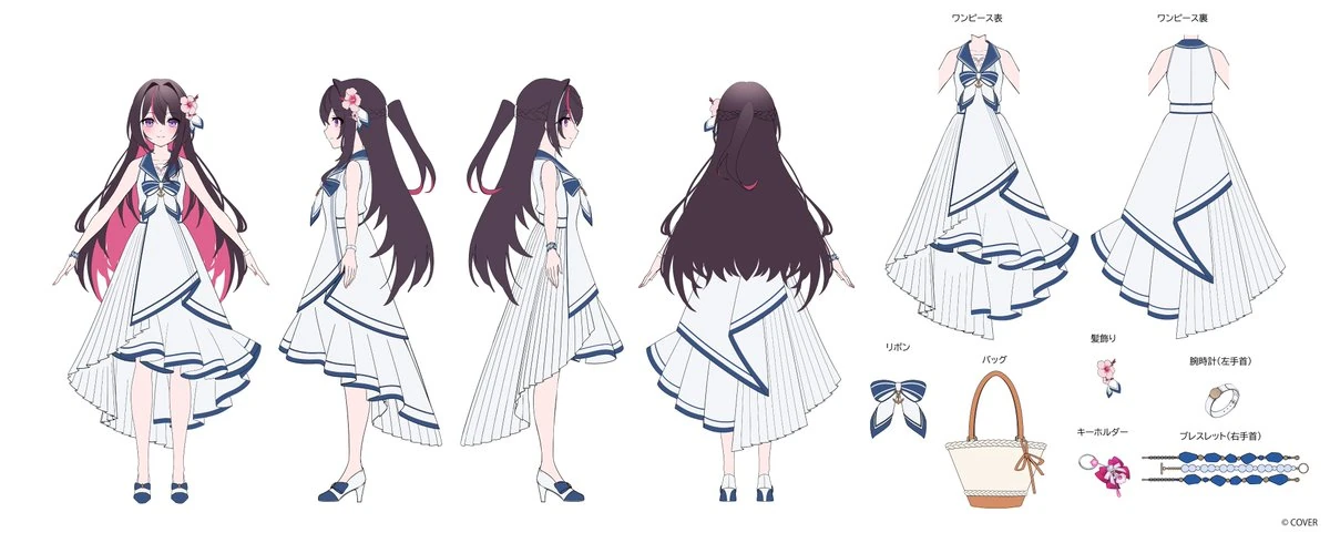 holonatsu Paradise Costume Reference Sheet