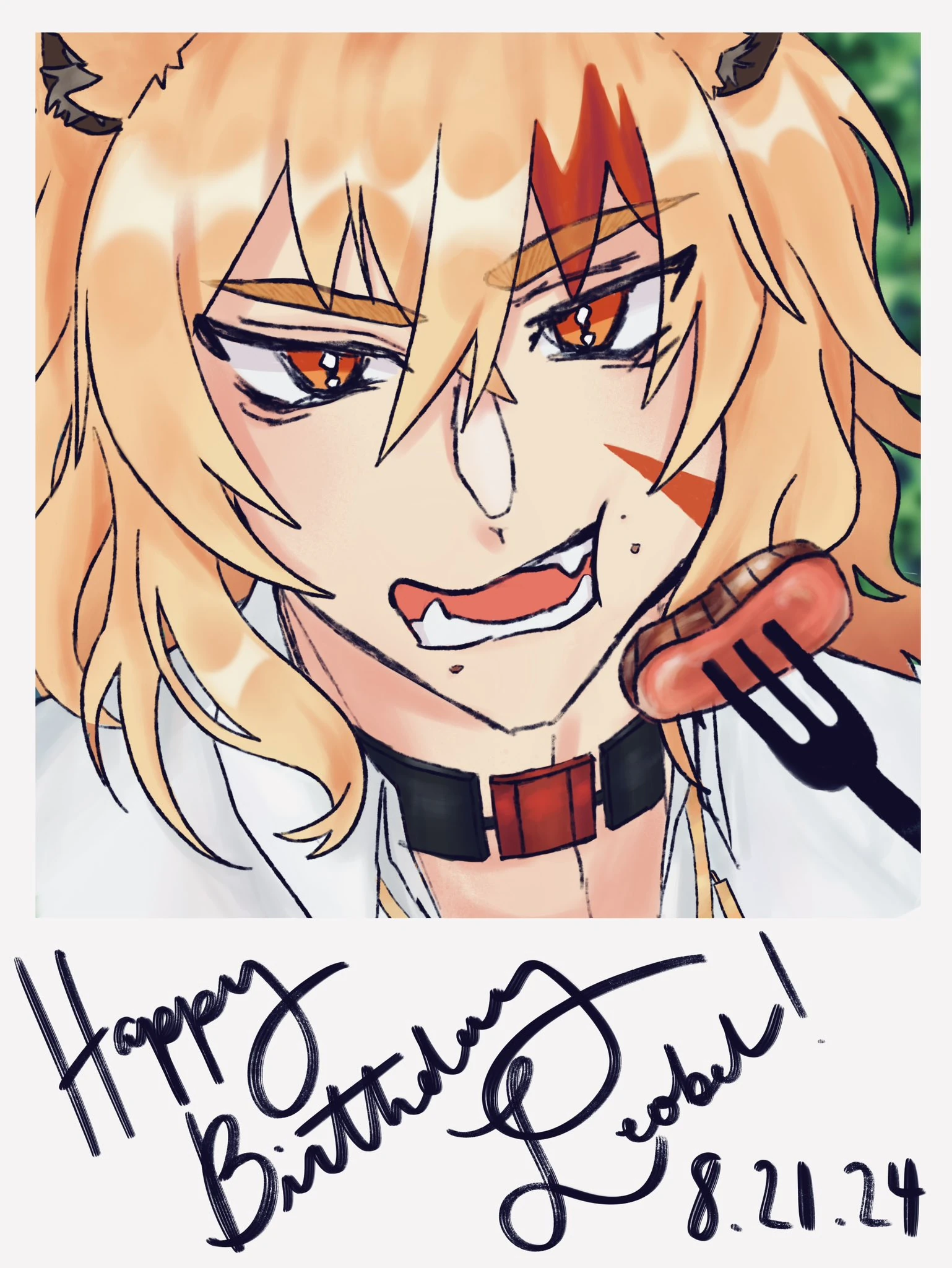 Leobel Purson birthday portrait