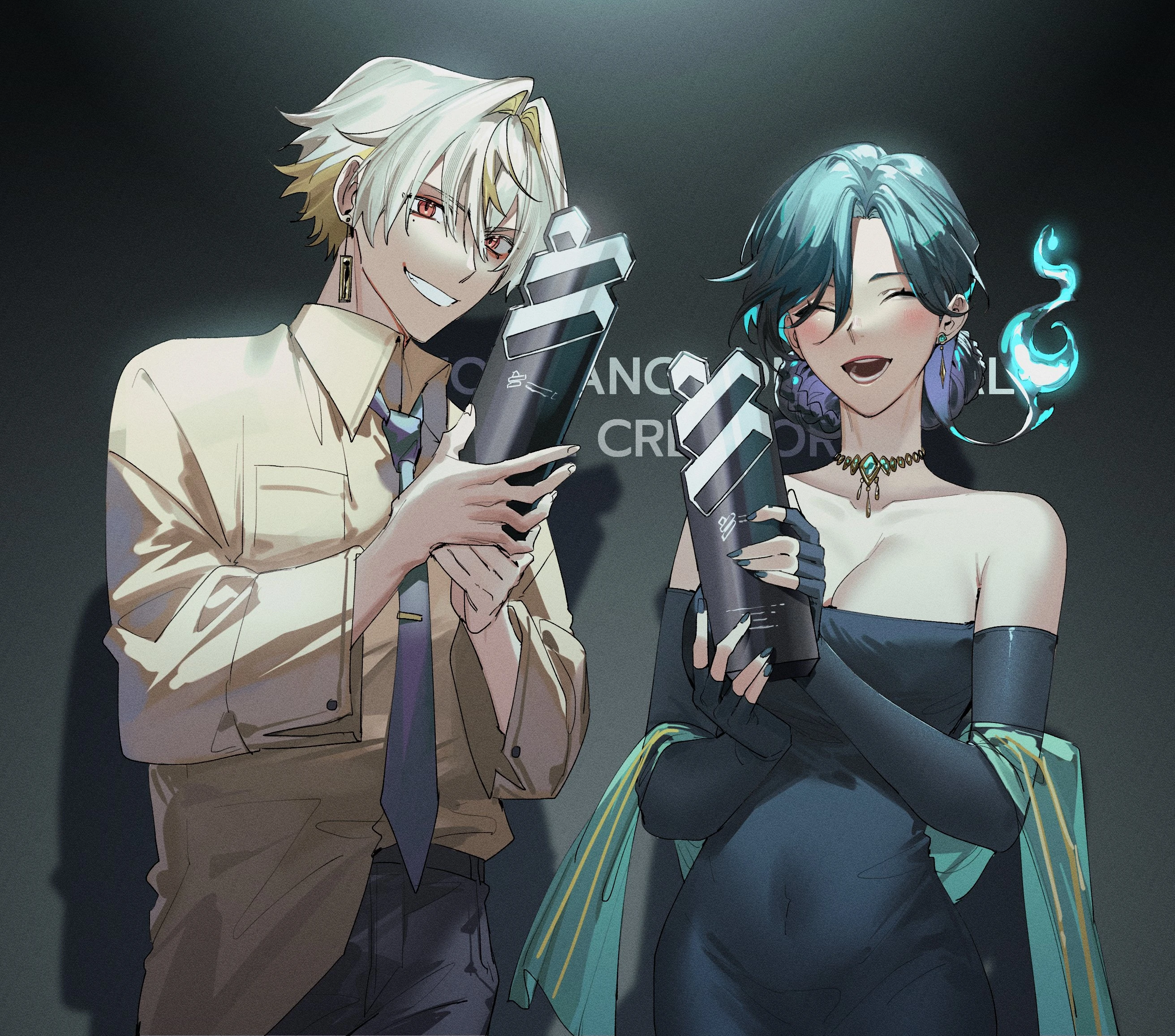 [[Algorhythm Project|Decapo]] and Evalia by [https://twitter.com/kaohom503/status/1763584187427418480 KAHOM]