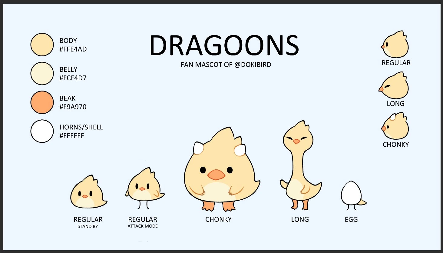 Dragoons Reference Sheet by Tin-Key