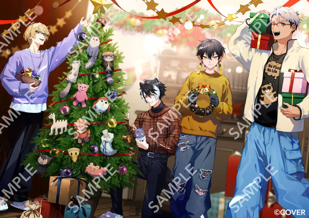 HOLOSTARS Winter 2025 『Starry Party』Illustration<br>by Yuichi