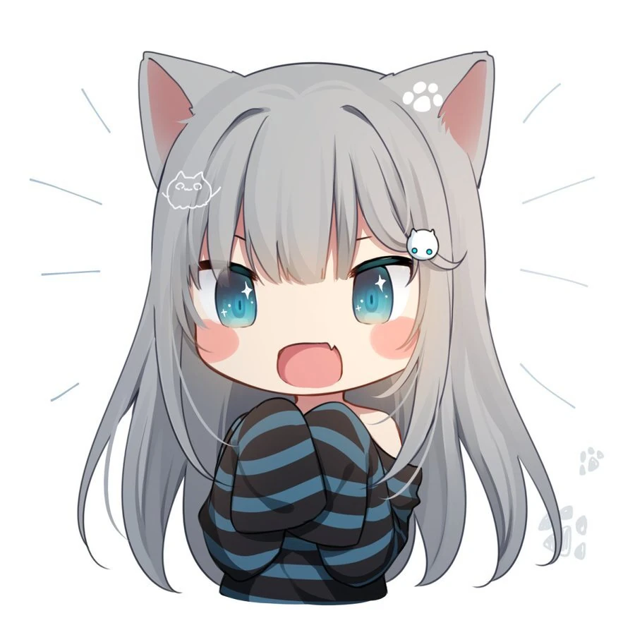 Nachoneko 1,000 Subscribers Illustration