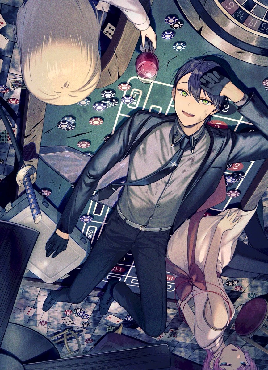 Nijisousaku 06 Postcard Illustration<br>by