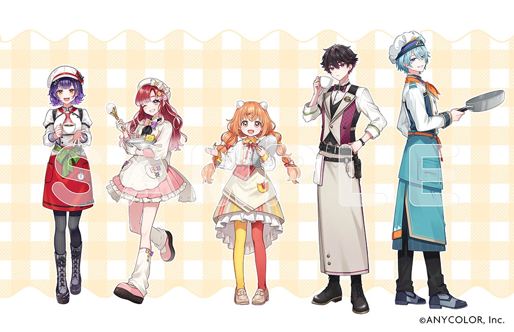 Speciale x Sweets Paradise Collaboration Cafe Illustration by Tama
