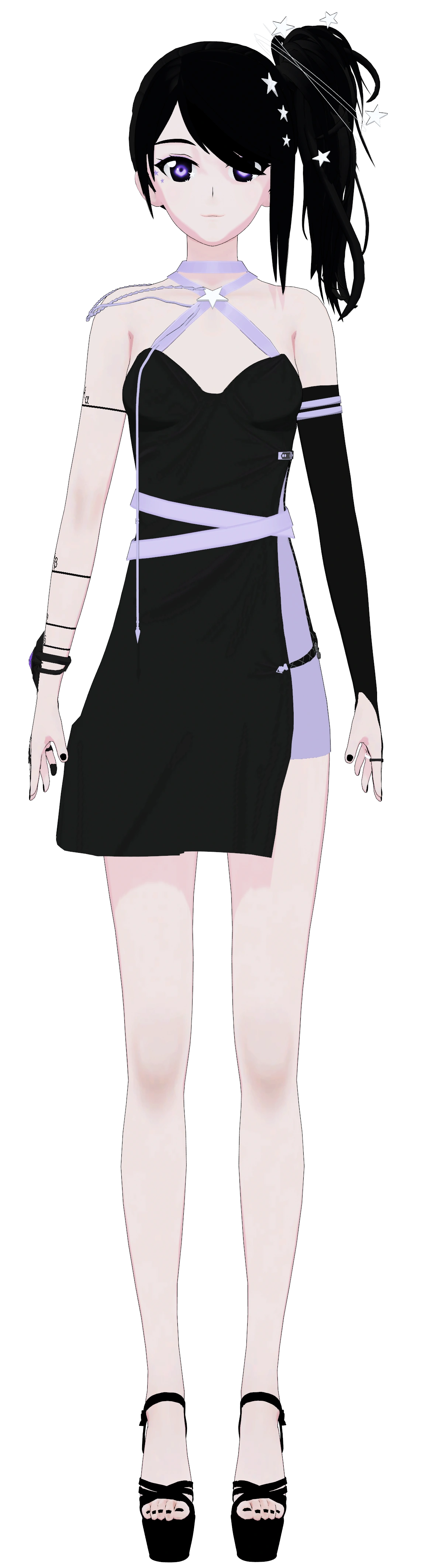 SuperKimVT's Starry Dress model.