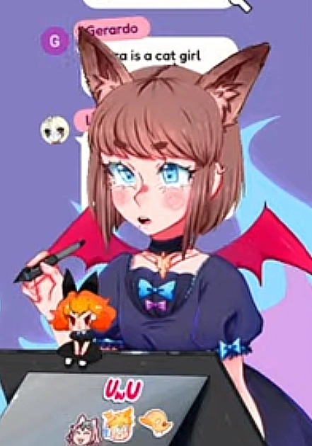 "Cat" ears