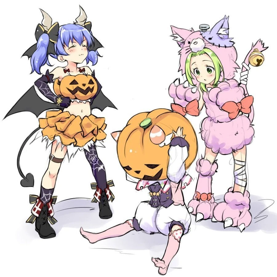 JS-gumi in Halloween Outfits by Yuta Moeki