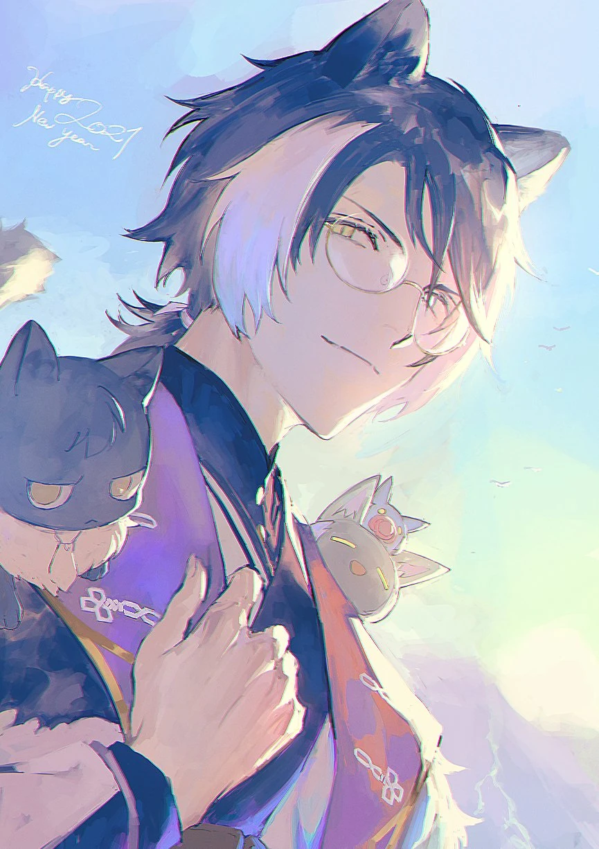 New Year Costume Illustration<br>by Namakawa