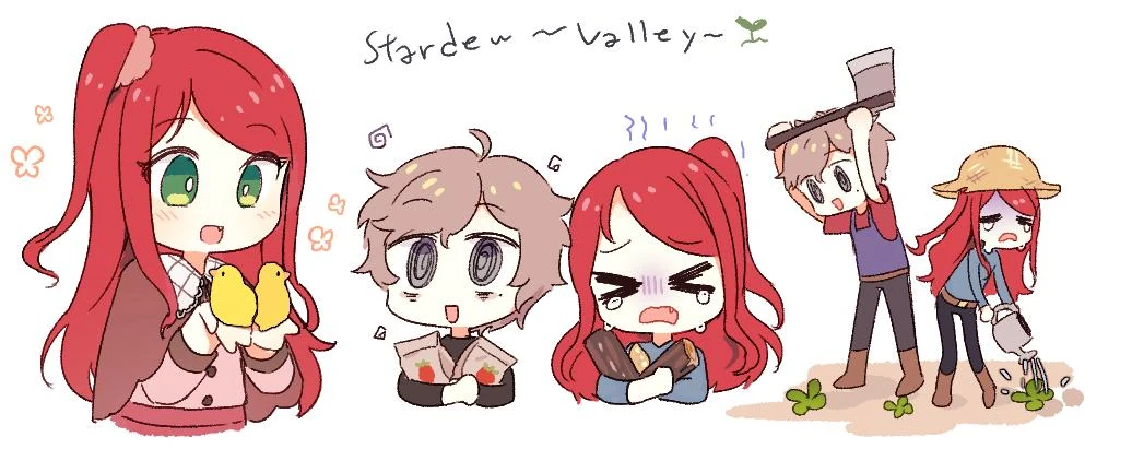 KanaeYou Stardew Valley Illustration<br>by MONO MON