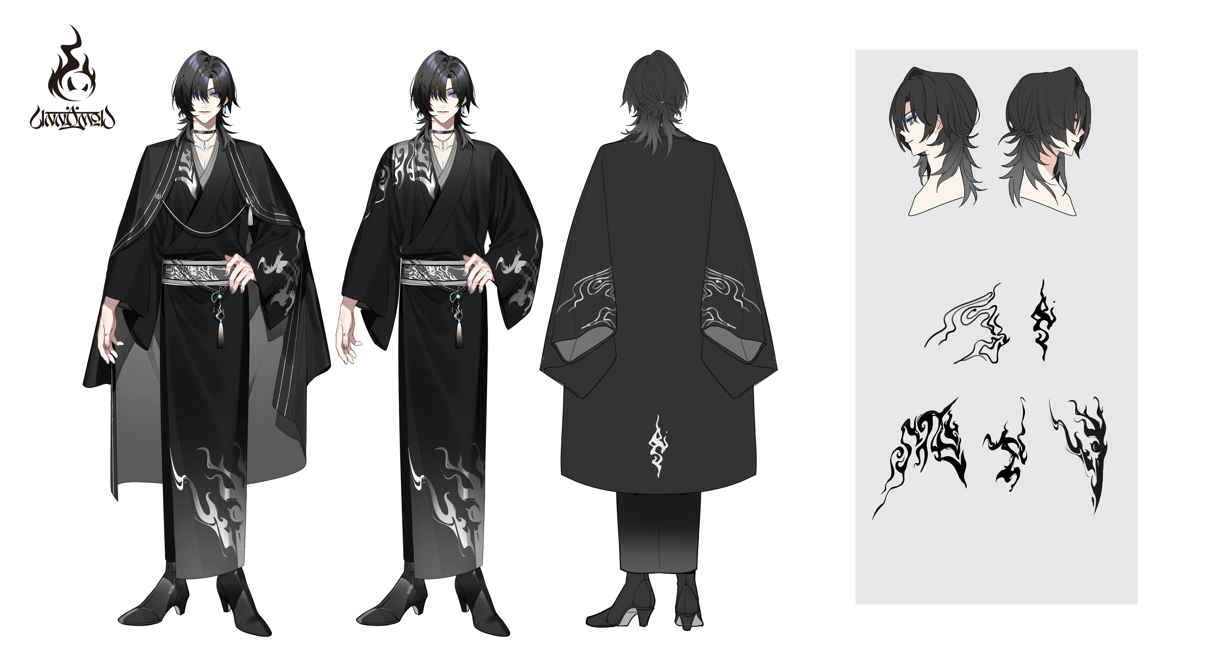 Yōkai outfit (Kuro ver.)