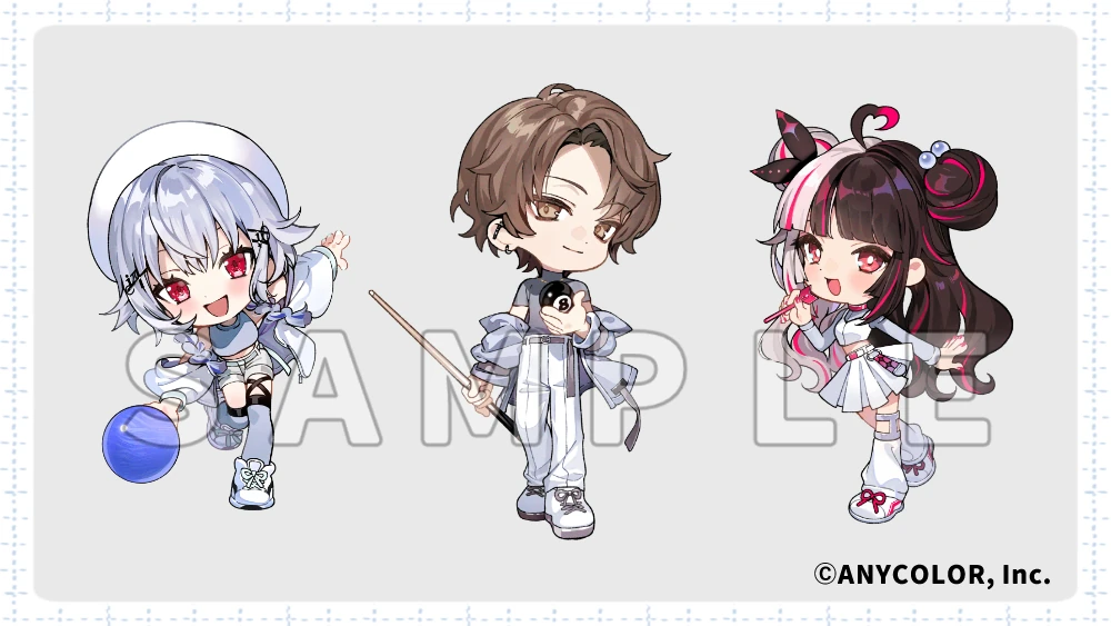 SMC Group x Round One Chibi Illustration by Seni