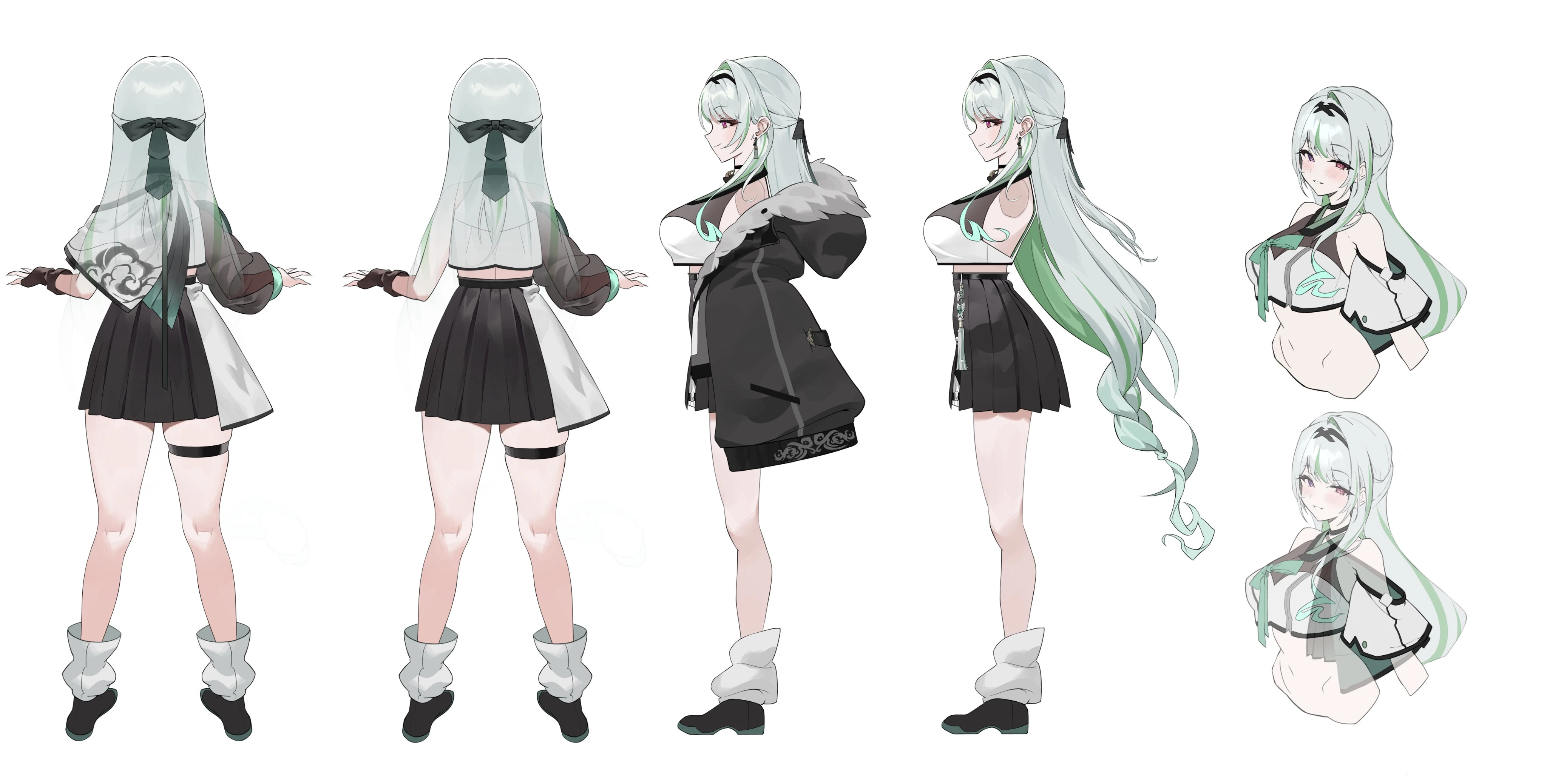 Casual Outfit Reference Sheet