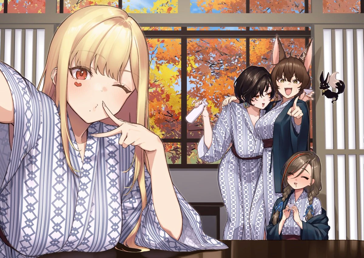 Autumn shot Joint Magazine Contribution Illustration<br>by Herio