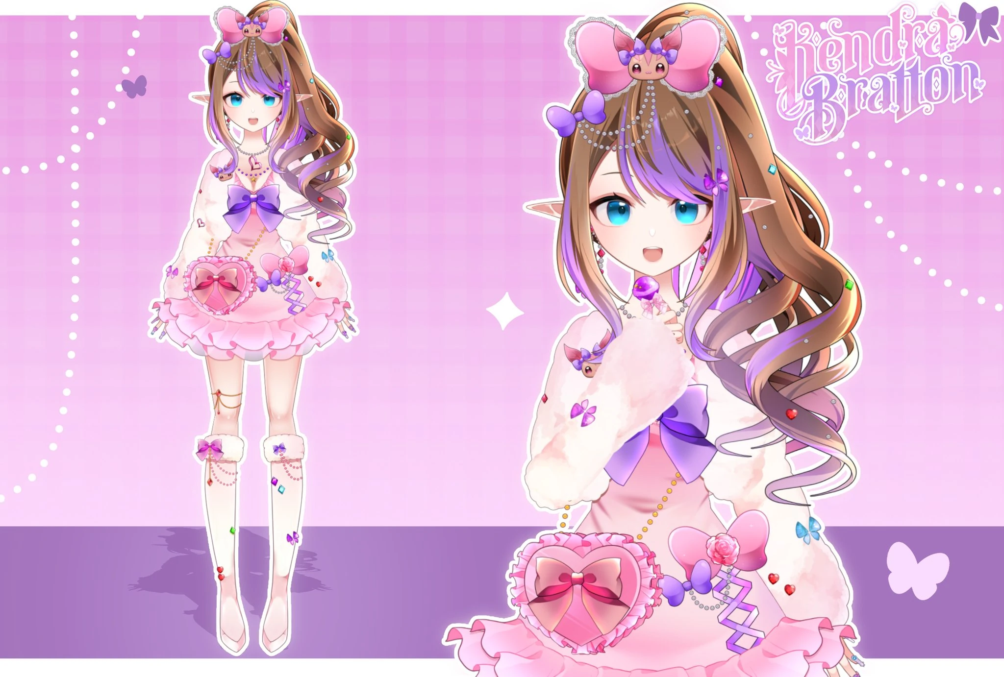 Gyaru Kendra reference sheet