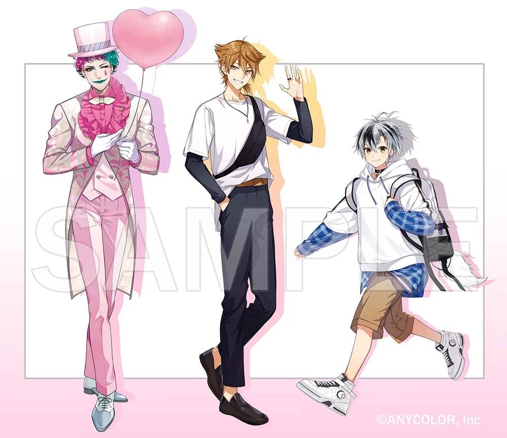 NIJISANJI Theme Park Goods Illustration<br>by Meij