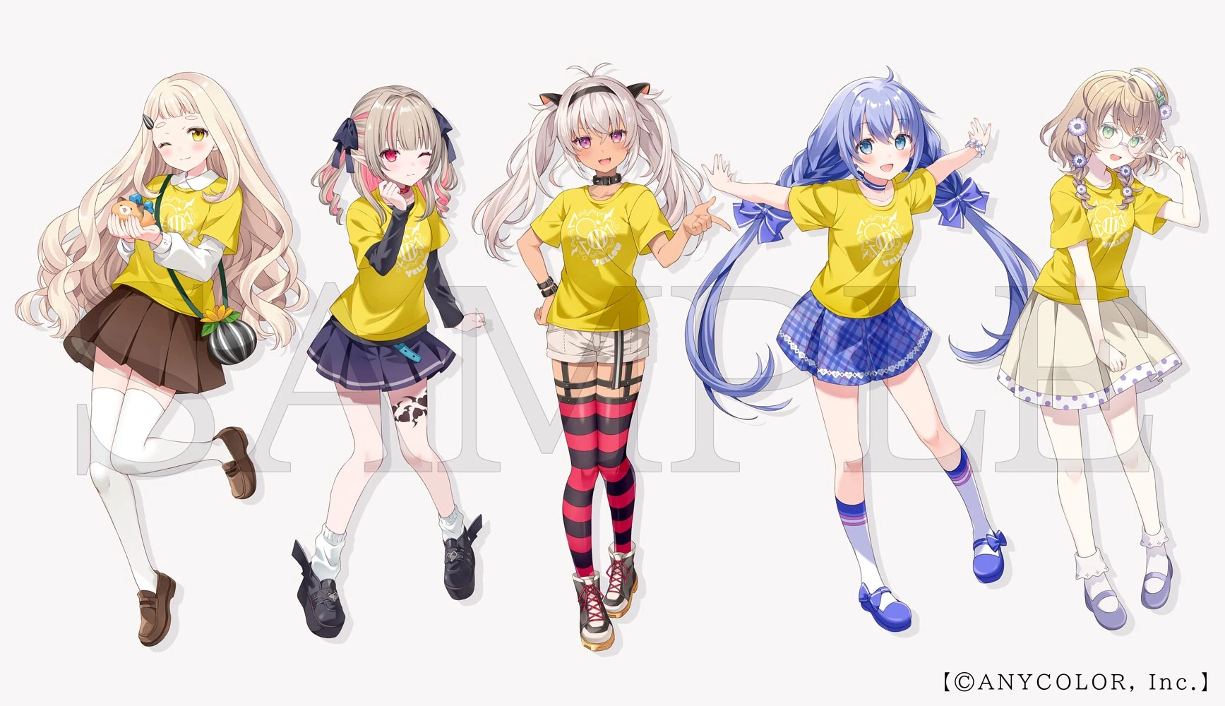 NijiFes 2023 Yellow Class Illustration<br>by Wasabi