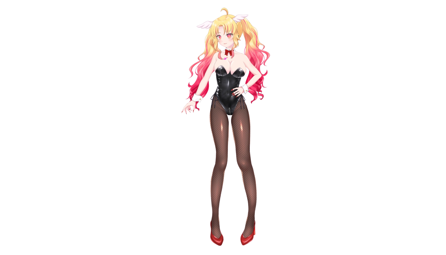 3rd Outfit, Twintail hairstyle.