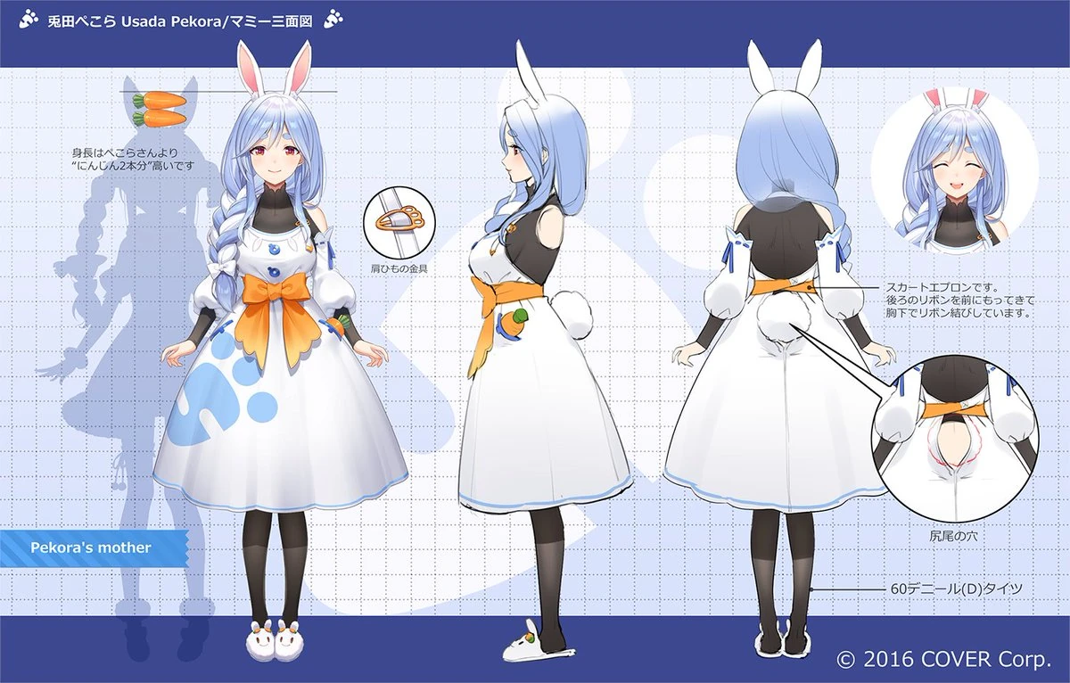 Pekora Mami Reference Sheet<br>by Hikosan
