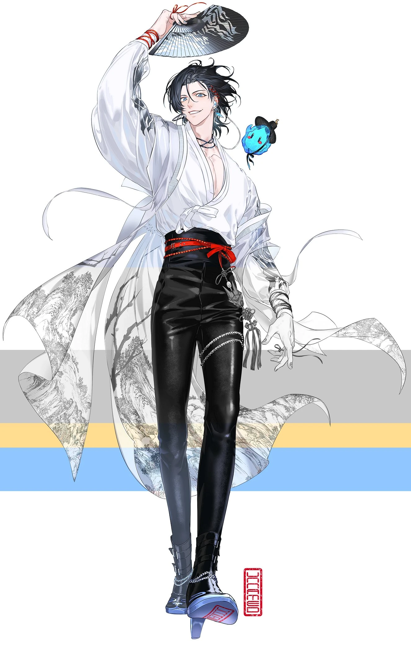 Unnämed hanbok outfit for Illustar Fes exclusive merchandises by Noong