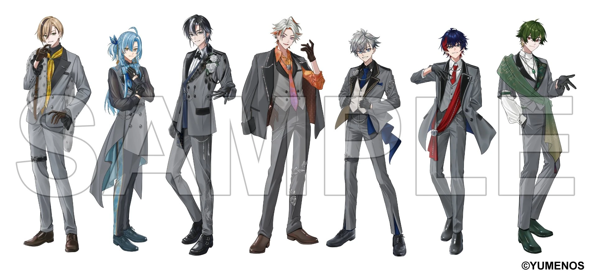 YUMENOS Fan Meeting Illustration by Kii