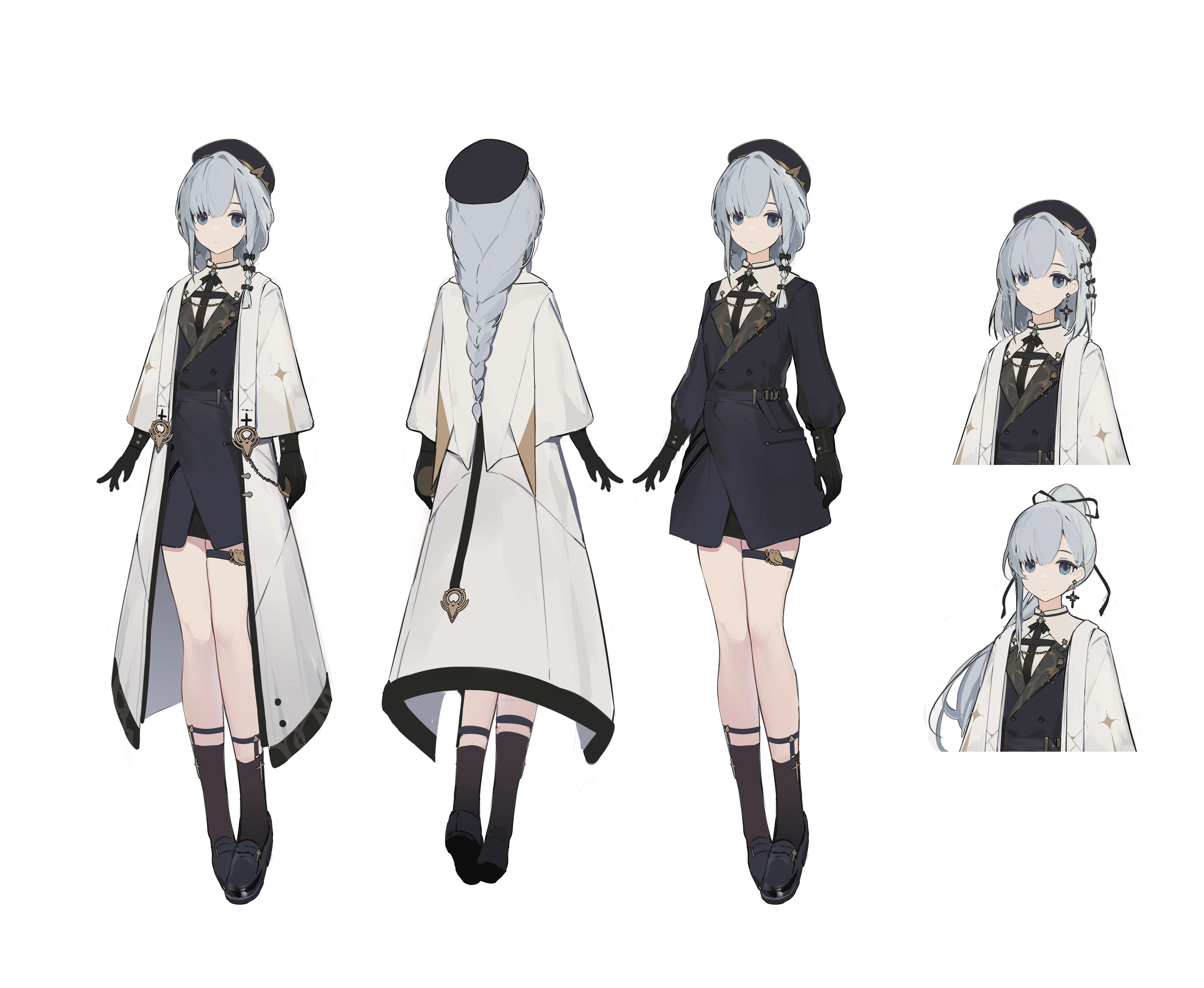 Priest Outfit Reference Sheet