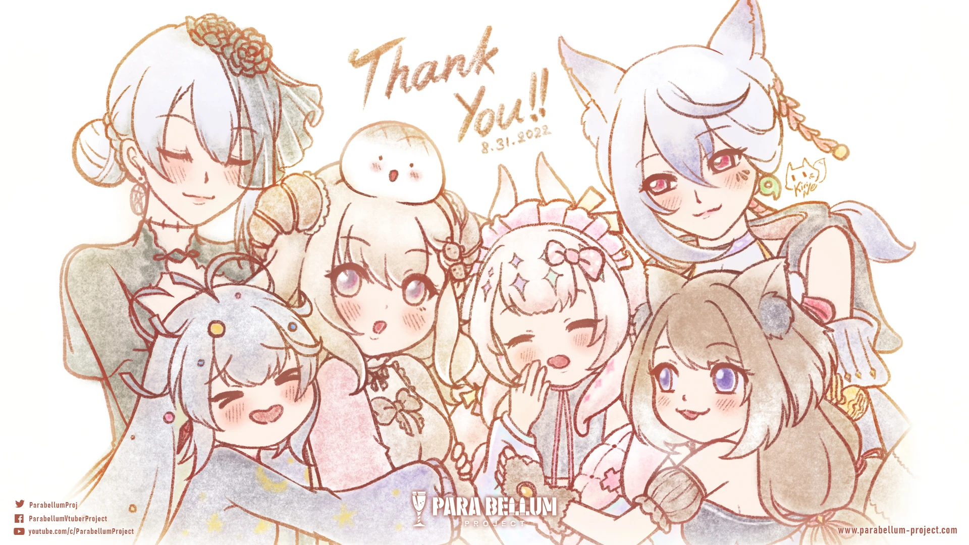 Azato Stacia and [[Mosant]] graduation by [https://twitter.com/ParabellumProj/status/1565293392669671426 Kirine]