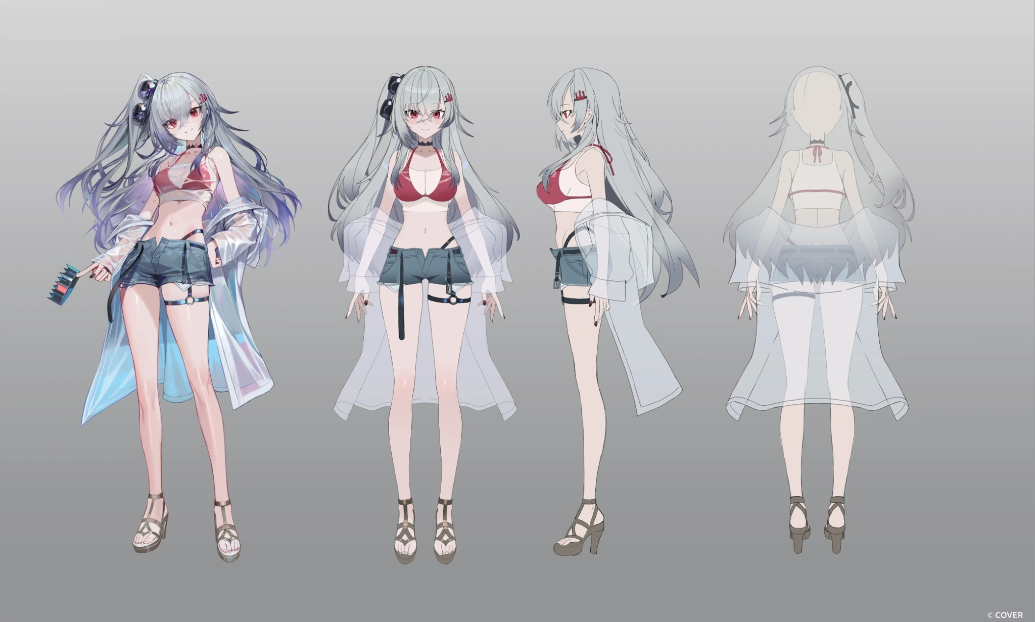 holonatsu Paradise Costume Reference Sheet