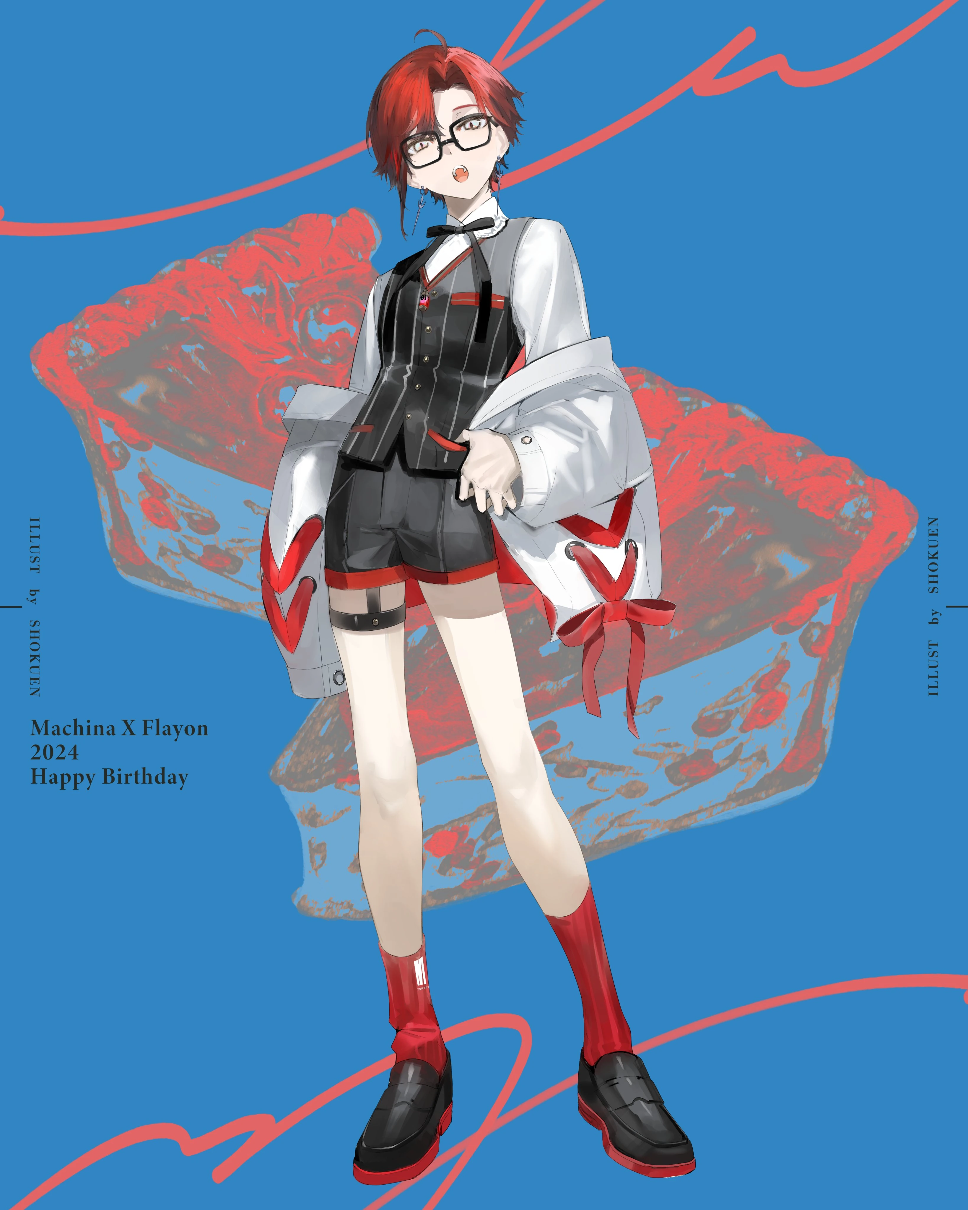 2024 Birthday Illustration<br>by SHOKUEN