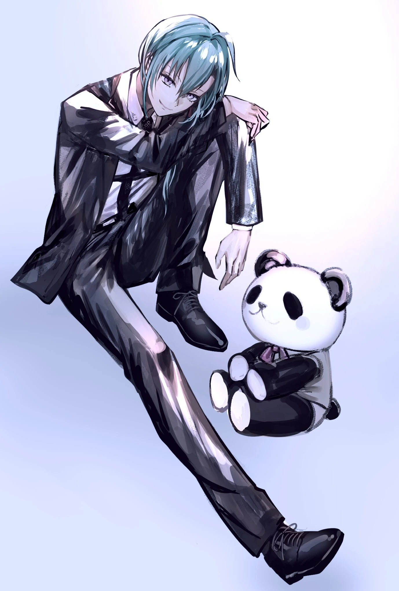 Suit Illustration by Koganei Kogane