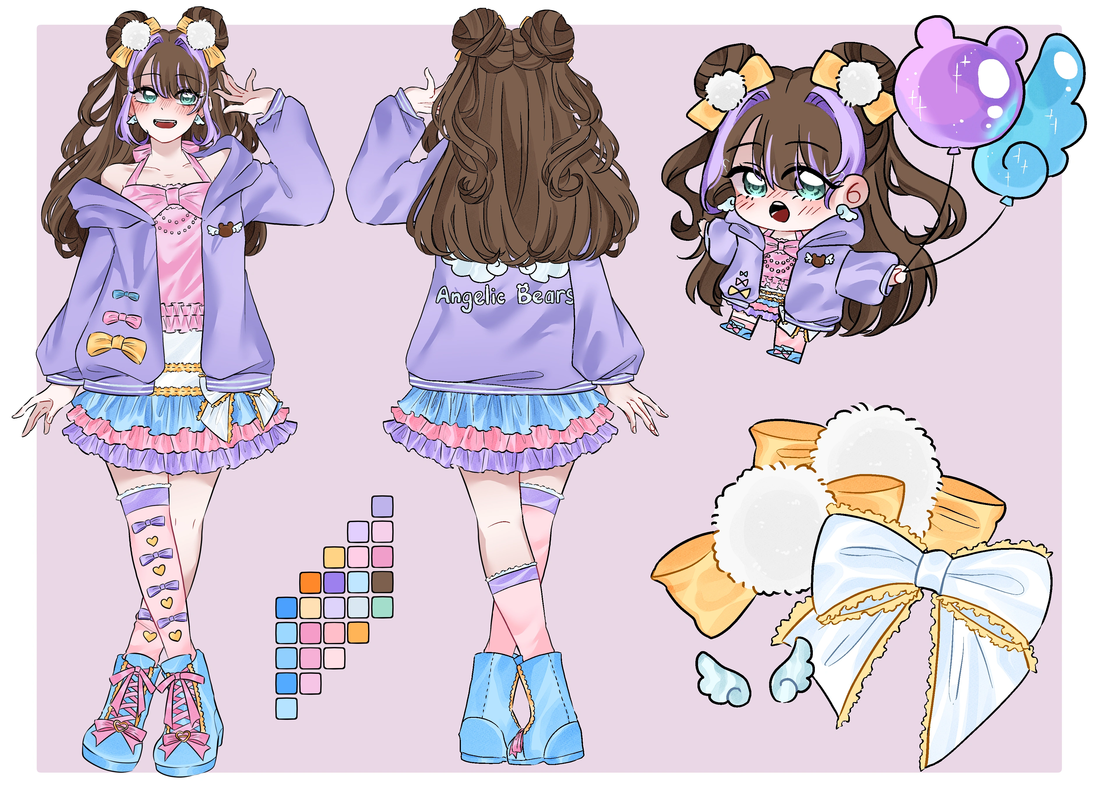 Character Sheet Ref by Kinlikesfries on fiverr