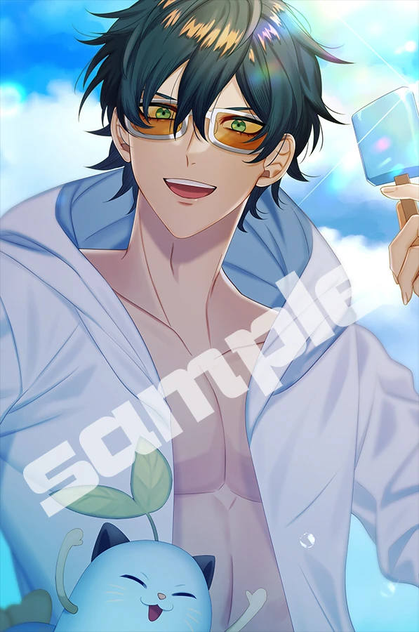 V-NOTE Artbook Guest Illustration<br>by Atarashi Atarayo