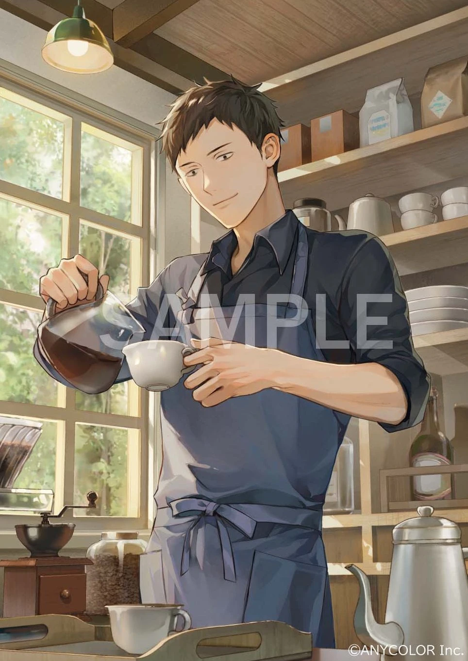 Yashiro Kizuku x Smart News Lottery Illustration<br>by Jiwataneho