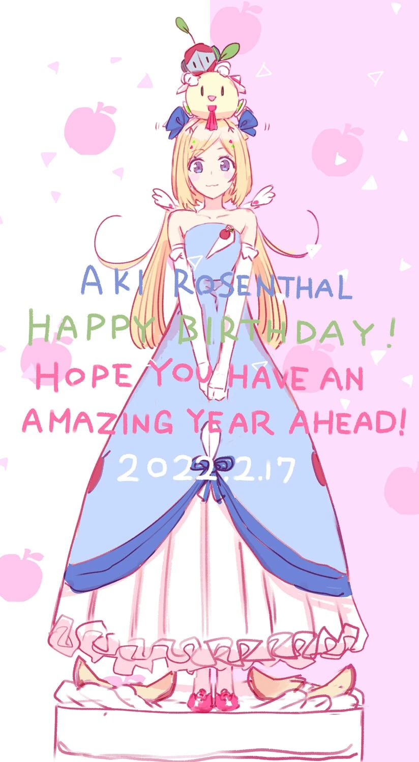 2022 Birthday Illustration<br>by Azumiu Akitake