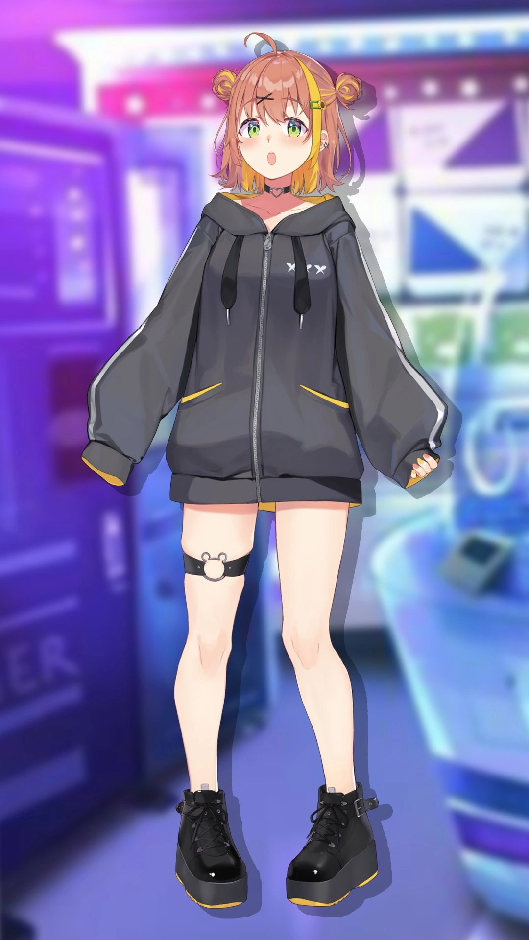 Black Parka Outfit