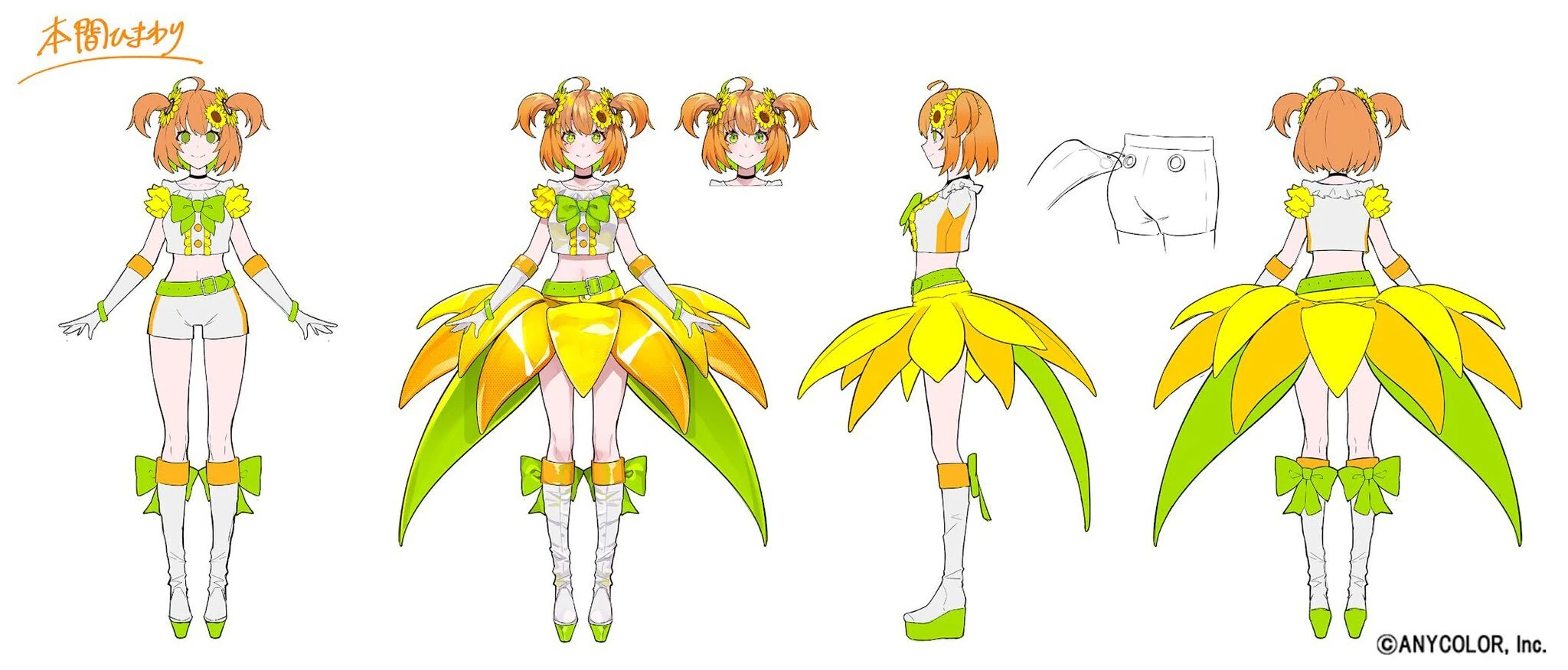 2nd 3D Outfit Reference Sheet<br>by LAM