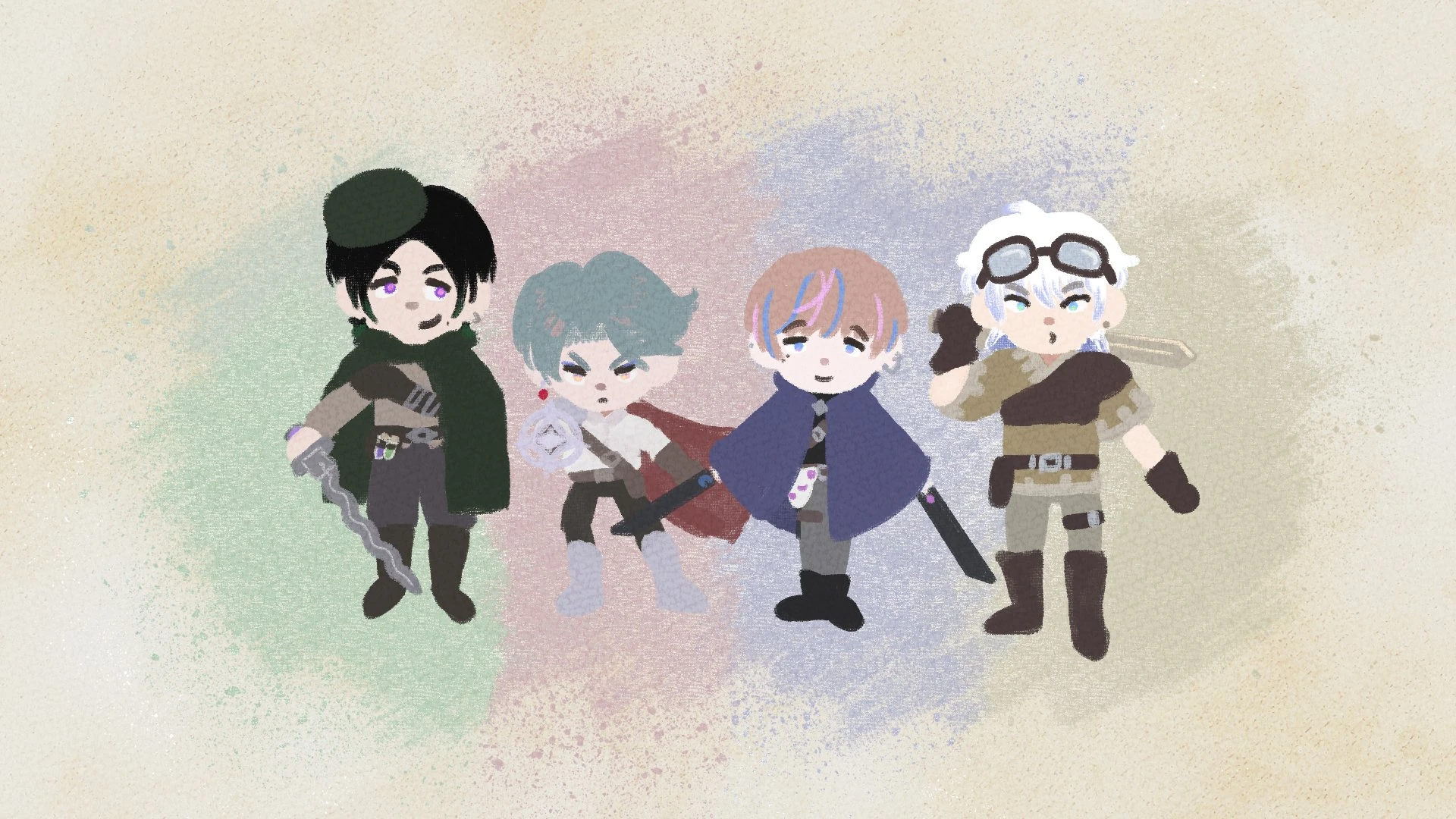 By the Beat as RPG characters