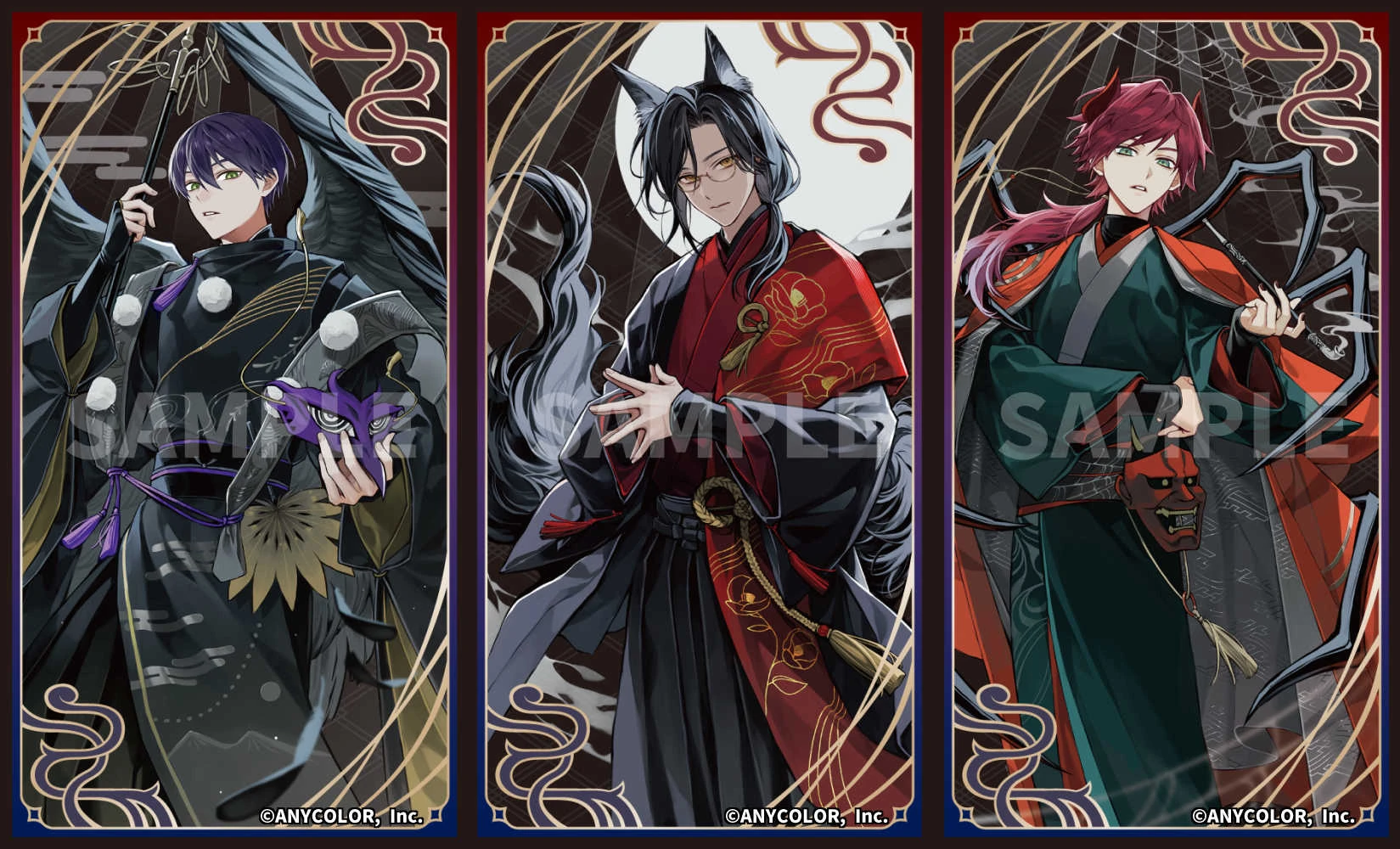 NIJISANJI Yōkai Banka Goods Illustration<br>by Umino