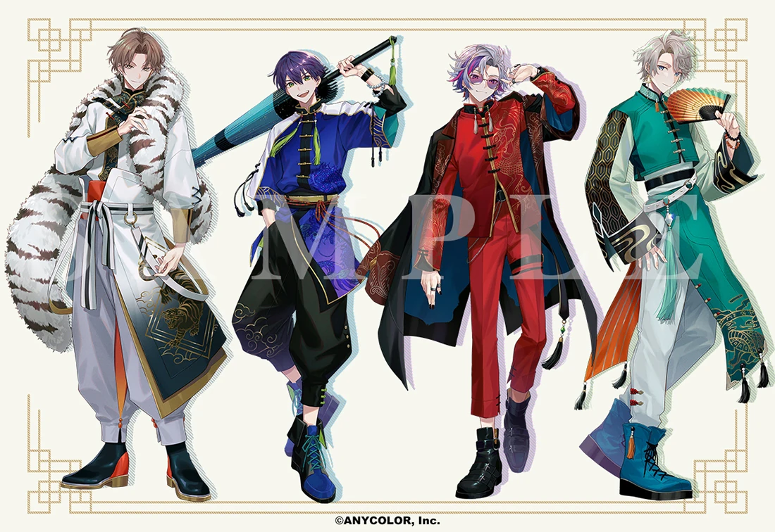ROF-MAO Four Gods Motif Goods Illustration<br>by Hinatsu