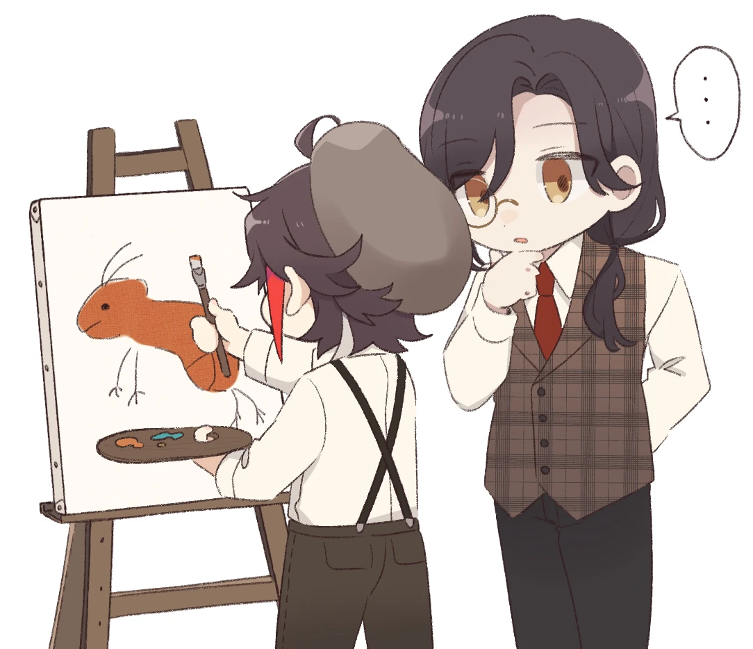 The Detective and his Assistant by Harunpi