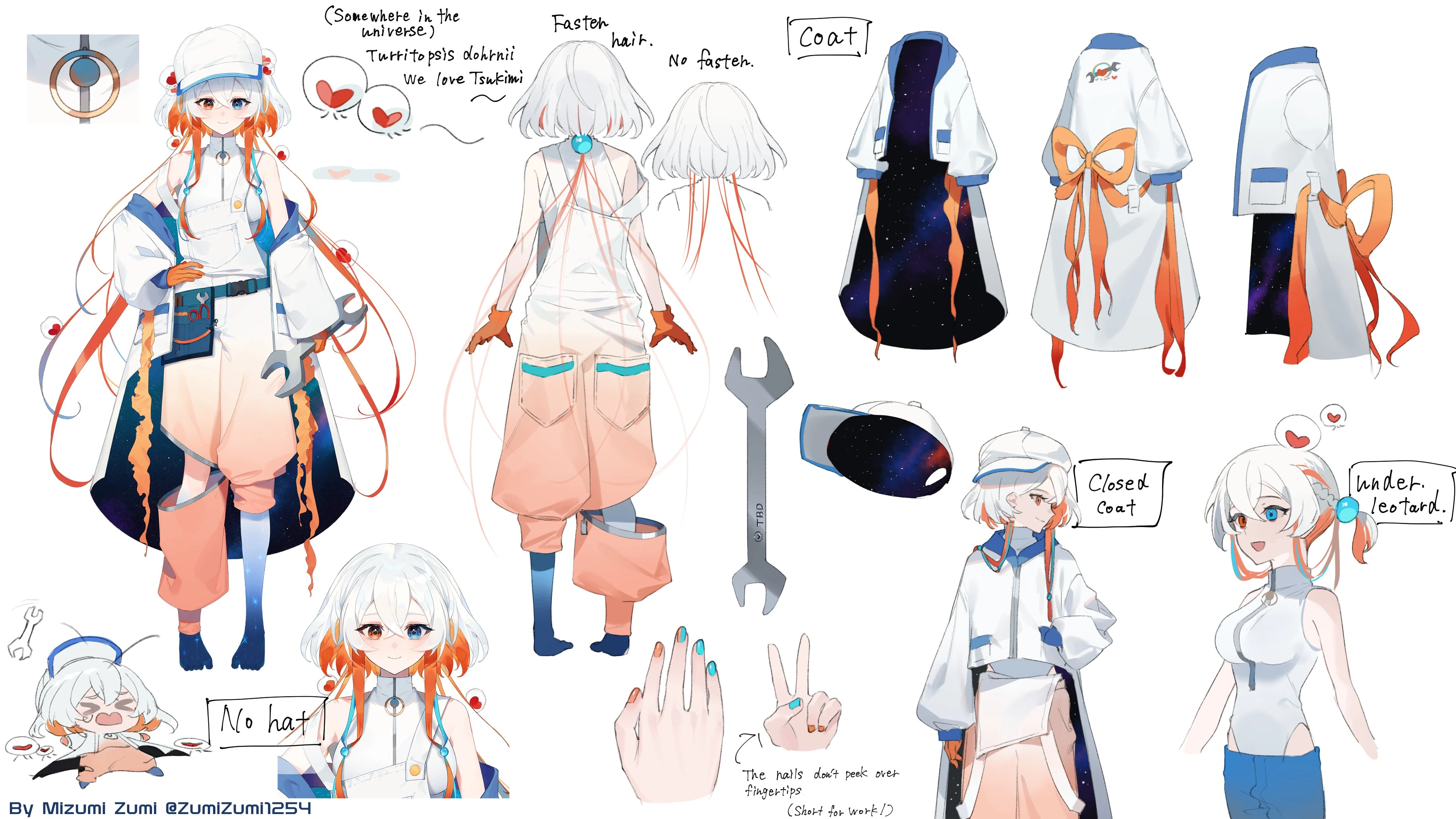 Reference sheet<br>by Mizumi Zumi