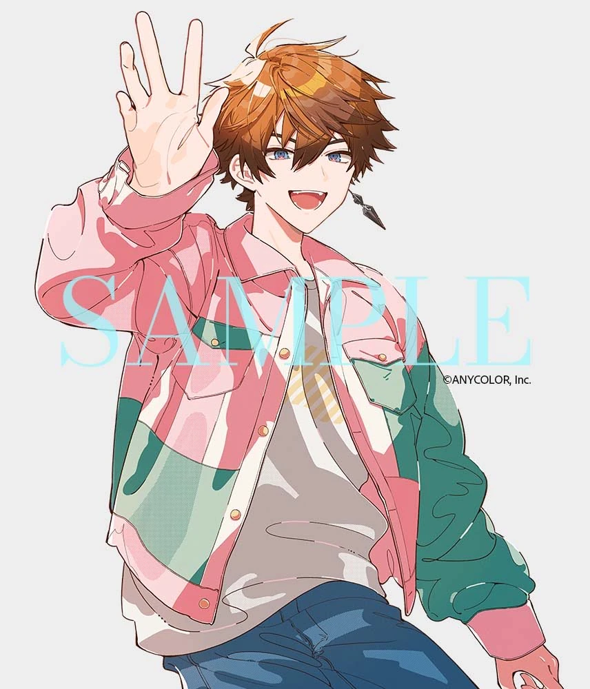 NIJISANJI Spring Fortune Campaign Illustration by Keisin